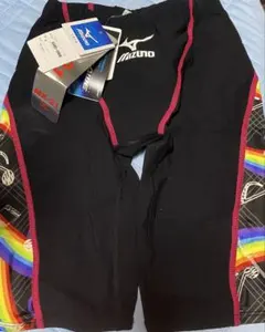 Mizuno MX-01 競泳水着 ブラック/レインボー