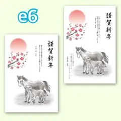 年賀状印刷　5枚セット