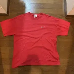 Nike 赤 Tシャツ 90s