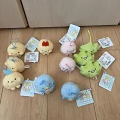 すみっコぐらし　ばんざいゴムひも付きマスコット　Part2 コンプリート