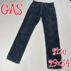GAS ストレートデニム 29x34のサムネイル