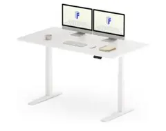 電動昇降式デスク　120×60 ホワイトのサムネイル