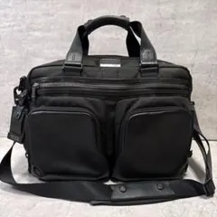 TUMI ALPHA BRAVOビジネスバッグ 2WAY ショルダー 黒 大容量