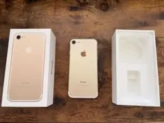 iPhone 7 128GB ゴールド 美品 修理歴なし SIMフリー