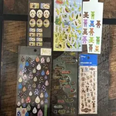 平成　レトロ　カラフル　シールセット　シール　セット売り　当時品