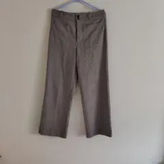 ZARA BASIC チェック柄 カジュアルパンツ Mサイズのサムネイル