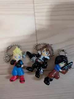 ファイナルファンタジー ミニフィギュア キーホルダー 3種