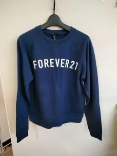 【タグ付】FOREVER21 ネイビー ロゴ スウェット