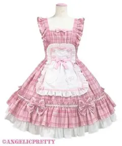 angelic pretty Sugaryタータンチェックジャンパースカート