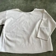 トゥモローランド　前後2way ニットブラウス