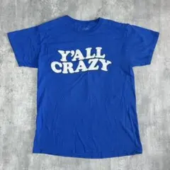 Y'all Crazy メンズとビッグメンズのグラフィック T シャツ