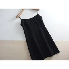 春夏　●クイーンズコート●　ミニワンピース　♪チュニック　黒　匿名配送