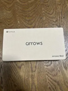 新品未使用　arrows We2 本体　 ネイビーグリーン
