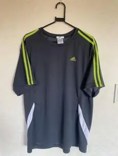 adidas CLIMACOOL Tシャツ ダークグレー　サイズO