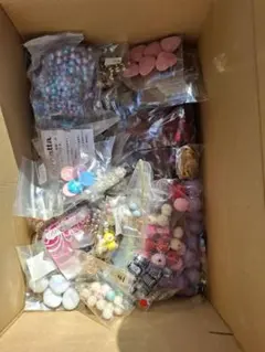 【お楽しみBOX】ハンドメイド資材 詰め合わせ 60サイズ ぎっしり詰め合わせ