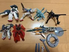 プラモデル ガンダム ガンプラ HG 他 ジャンク 武器 完成品 まとめ売り