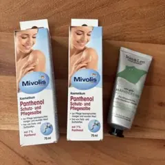 パンテノールクリーム mivolis dm シカクリーム75ml 3本 ドイツ - メルカリ