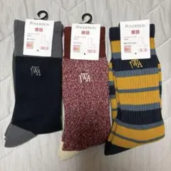 UNIQLO JWA ソックス25-27 ３足セット