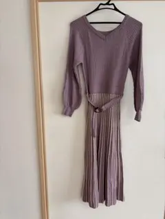 ドッキングニットワンピース　Mサイズ