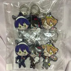 剣持刀也 伏見ガク 三枝明那 サンリオ　ラバーストラップ ラバーキーホルダー