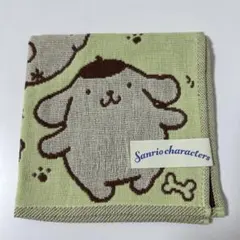 【新品】サンリオ　ポムポムプリン♡ガーゼハンカチ　タオルハンカチ