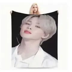 BTS JIMIN ブランケット シングルサイズ　150×200cm　①