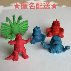 ゴジラ GODZILLA 消しゴムフィギュア　5体