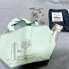 PEANUTS スヌーピー 保冷バッグ 傘ホルダー シール ４点セット