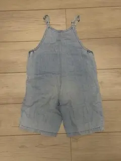 petit main サロペット 90サイズ 薄い青