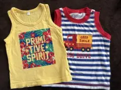 タンクトップ2枚セット 90cm 夏服
