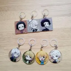 文豪ストレイドッグス アクリルキーホルダー 7個セット