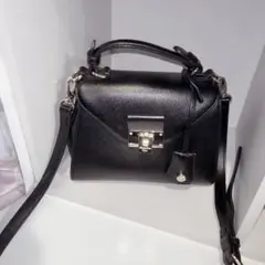 Samantha Vega 2way ハンドバッグ ショルダーバッグ ブラック