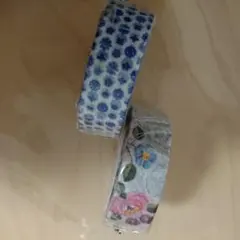 mtex小花活字&レースかろちゃマスキングテープ