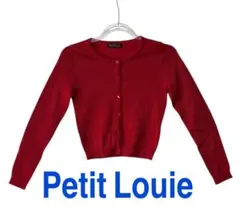 Petit Louie レッド カーディガン 長袖