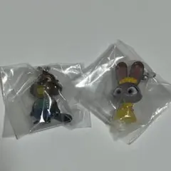 ズートピア2 めじるしアクセサリー ガチャ　2種　セット