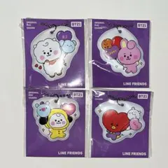BTS BT21 PVCチャーム 4個セット