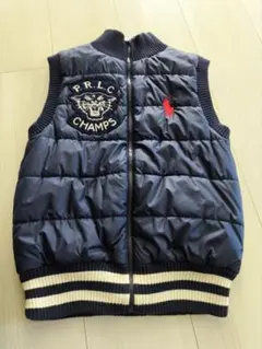 【最終価格】ラルフローレン ダウンベスト　リバーシブル　130 美品