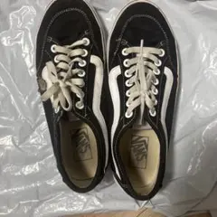 VANS スニーカー ブラック ホワイト 27cm