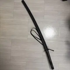 居合刀 模擬刀 黒拵え 龍図鍔 樋入り 全長約103cm 居合練習用 - メルカリ
