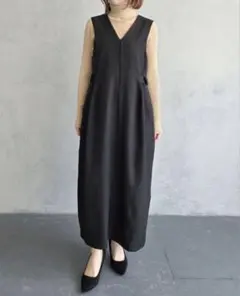 【新品未使用】コクーンジャンパースカート