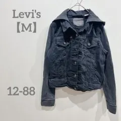 Levi's 【M】デニムジャケット トラッカージャケット ブラック