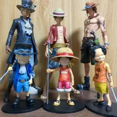 ワンピース　MSP　・ルフィ　・エース　・サボ　フィギュアセット