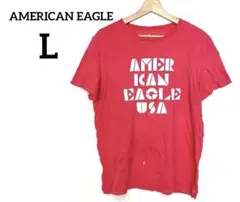 AMERICAN EAGLE OUTFITTERS 半袖Tシャツ【L】ピンク