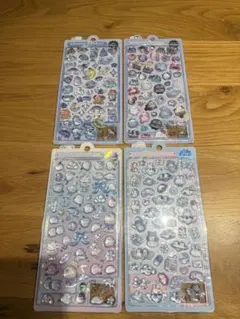 うるちゅる　ボンボンドロップシール 4シートセット