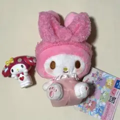 マイメロディ カラフルバスタイム　ぬいぐるみ　フィギュア　セット