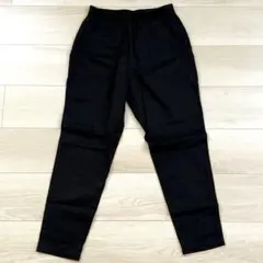 VICKY テーパードパンツ ブラック ウエストゴム 楽ちん 美シルエット 通勤のサムネイル