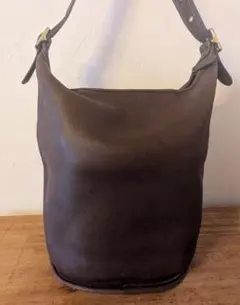 良品　USA製　オールドコーチ　バケツバッグ