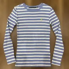 美品 Ralph Lauren Sport 長袖 ボーダー カットソー XSのサムネイル