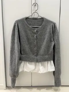 Kastane 2WAYバルーンニットカーディガン