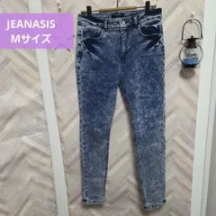 JEANASIS Mサイズ スキニーデニム ケミカルウォッシュのサムネイル